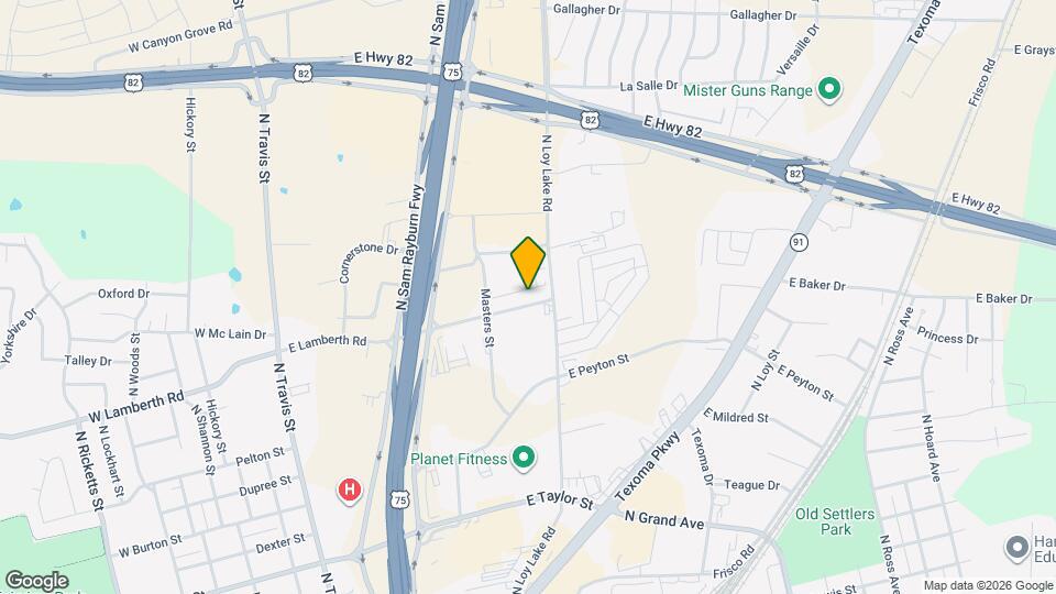 717 E Lamberth Rd Map and Location Details