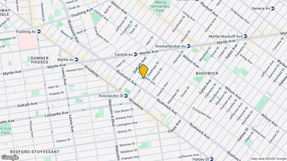 21 Stanhope St Map and Location Details