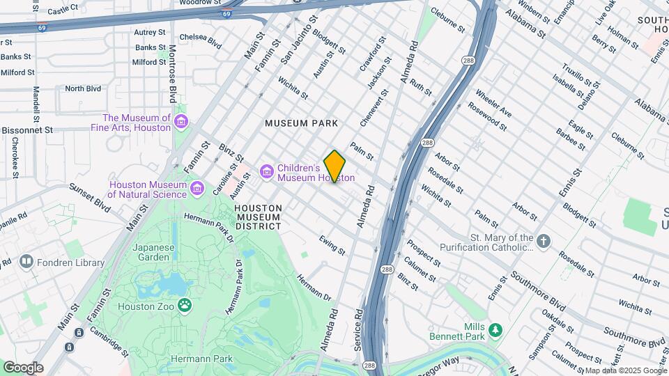 1820 Prospect St Mapa y Detalles de la Ubicación