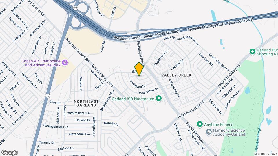 1715 Lordsburg Dr Map and Location Details