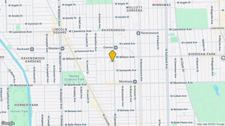 4530 N Damen Ave, Unit 202 Mapa y Detalles de la Ubicación