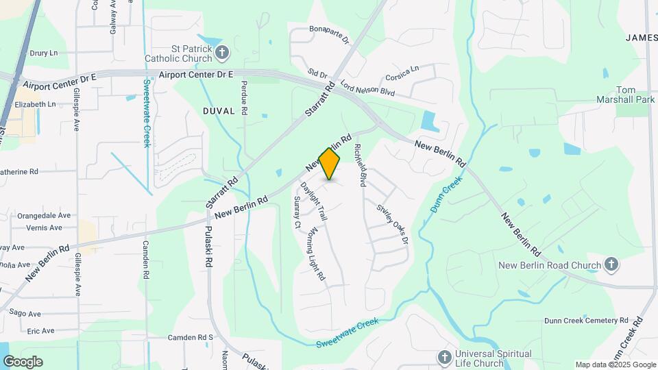 12819 Radiant Run Ct Map and Location Details