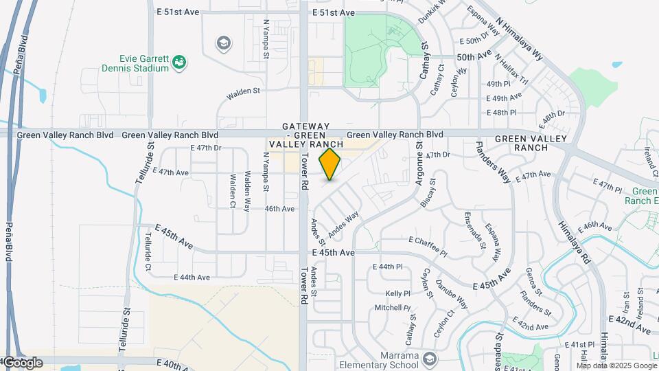 4664 N Tower Dr Mapa y Detalles de la Ubicación