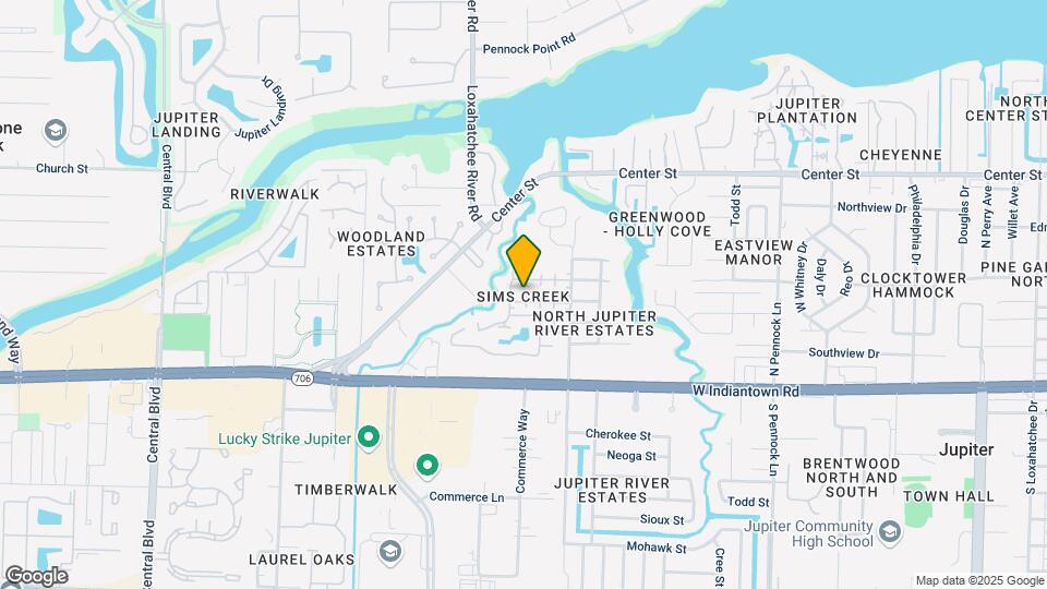 1325 Arapaho St, Unit 219 Map and Location Details
