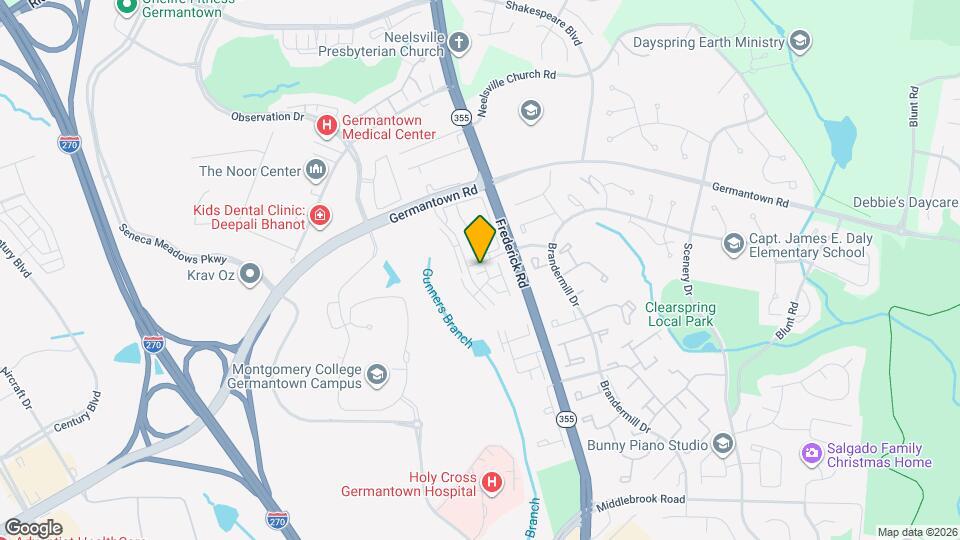 11808 Oxbridge Dr Map and Location Details