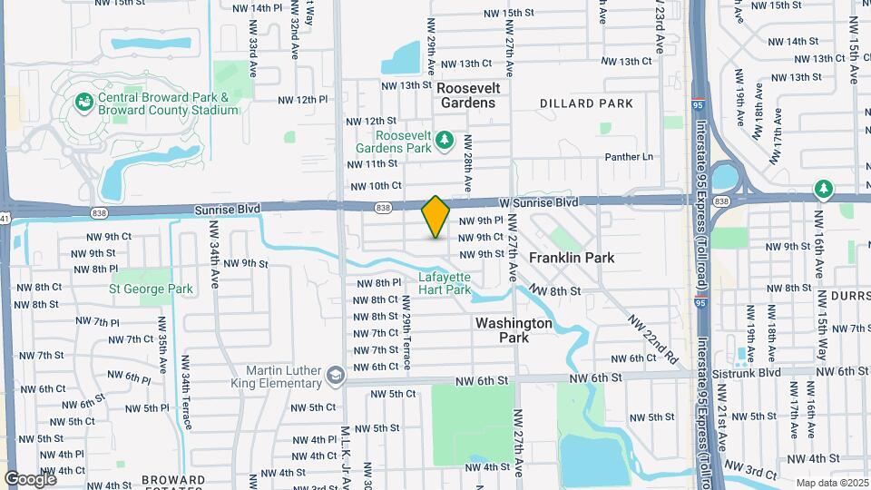 2818 NW 9th Ct Map and Location Details