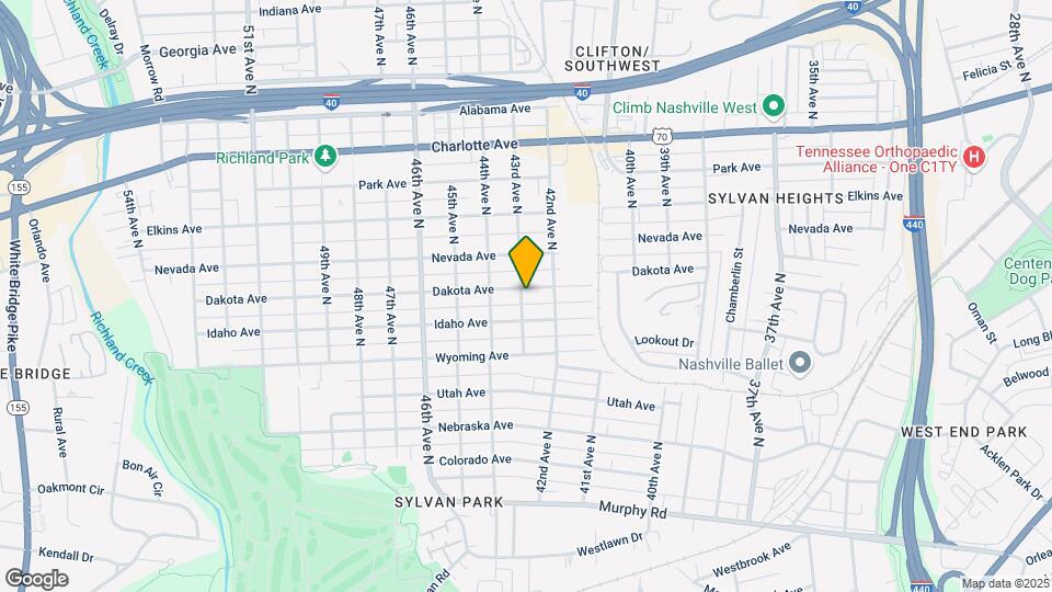 4213 Dakota Ave Map and Location Details