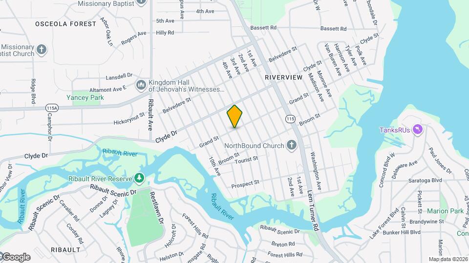 2306 Grand St Map and Location Details