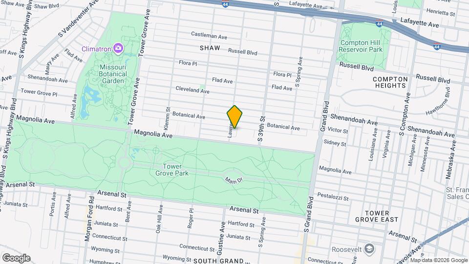 2356 Lawrence St Map and Location Details