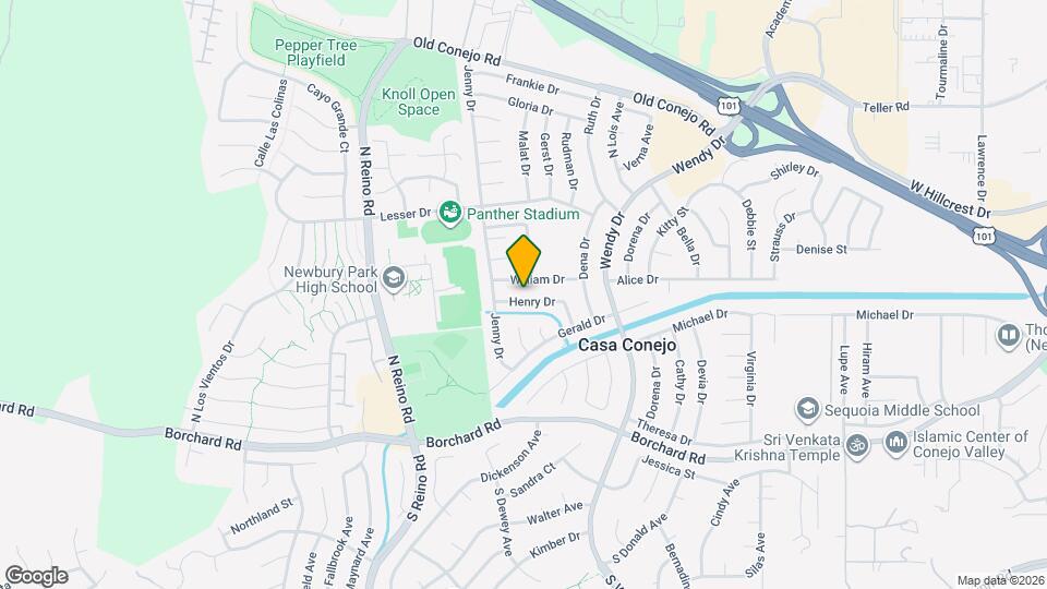 3429 Henry Dr Map and Location Details