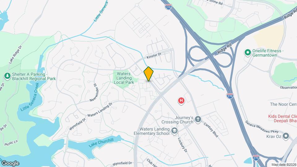 13105 Shadyside Ln Map and Location Details