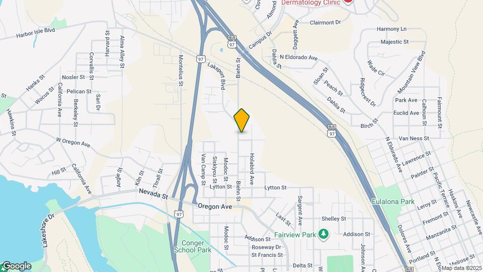 523 Van Ness St Map and Location Details