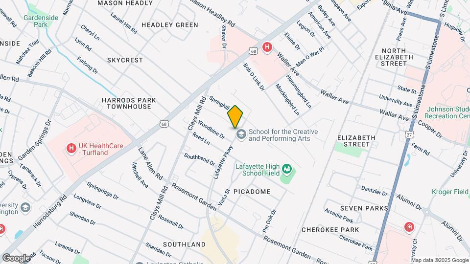 319 Lafayette Pkwy Map and Location Details
