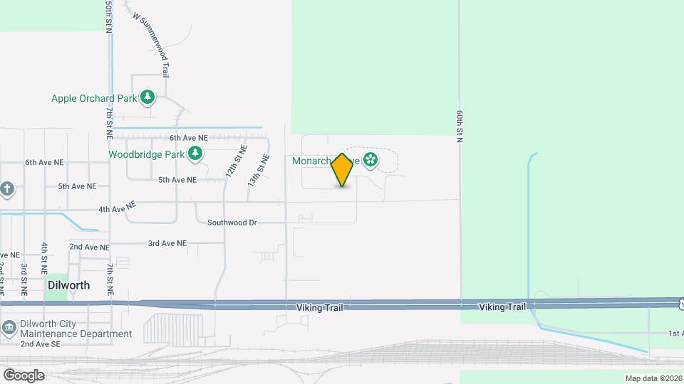 1517 KEYSTONE CIR NE Map and Location Details