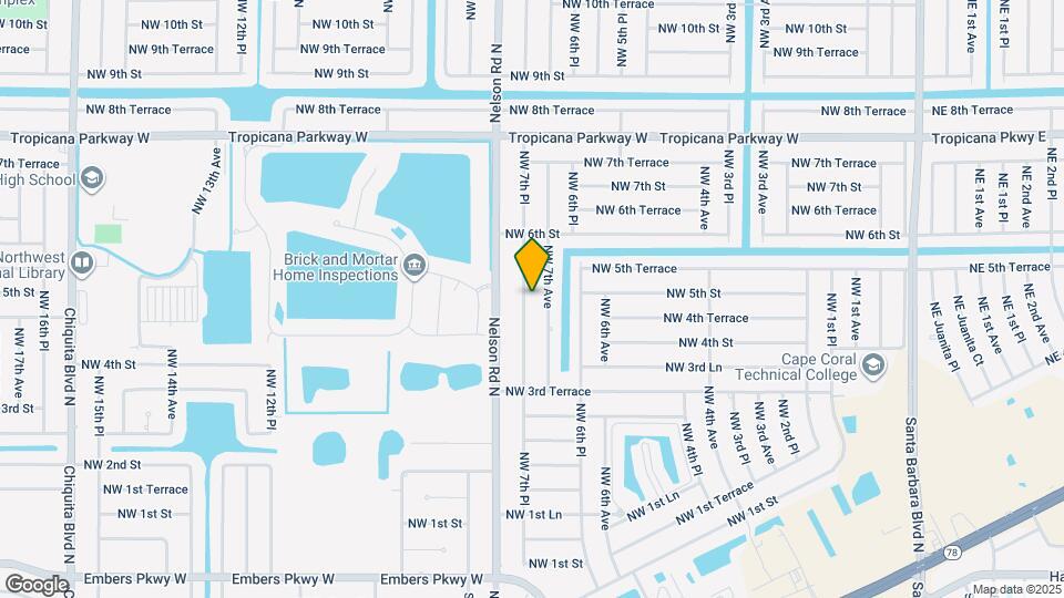 427 NW 7th Pl Map and Location Details