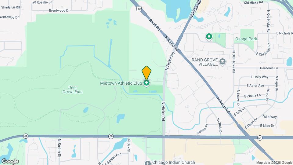 311 E Forest Knoll Dr Map and Location Details
