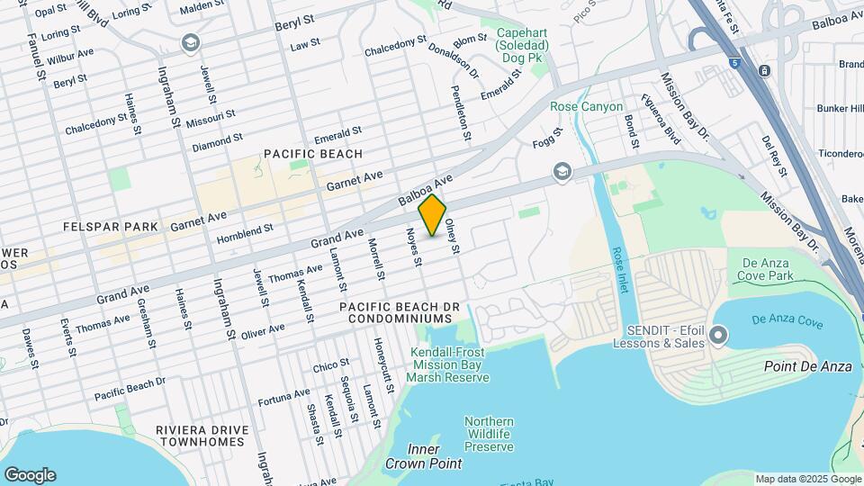 2135-2137 Thomas Ave Mapa y Detalles de la Ubicación