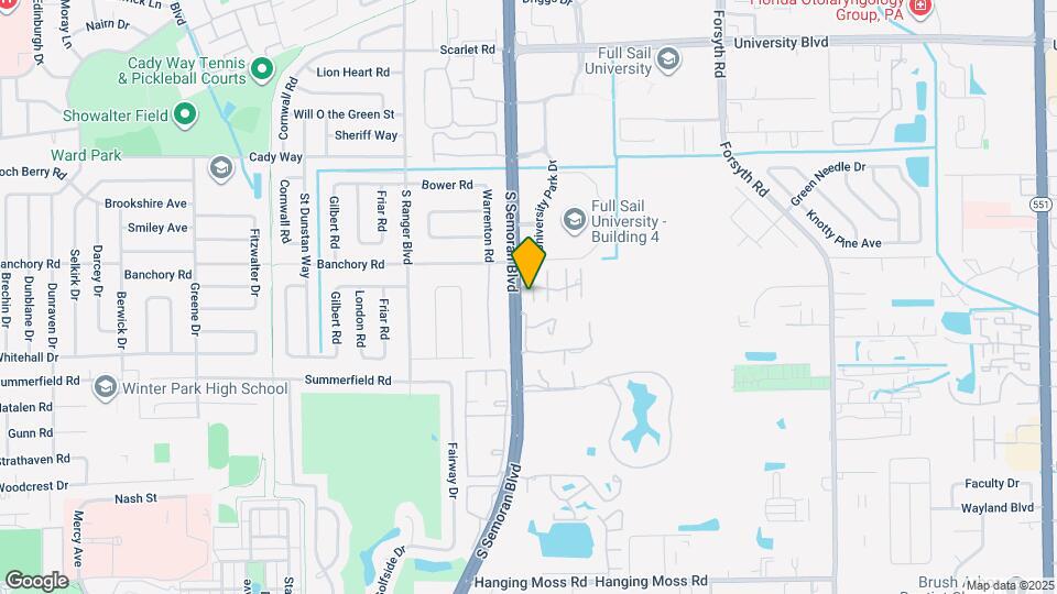 Full Sail/Winter Park 2/2 condo available  Map and Location Details