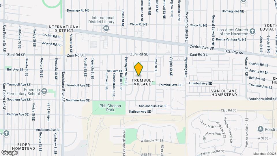 421 Tennessee St SE Map and Location Details