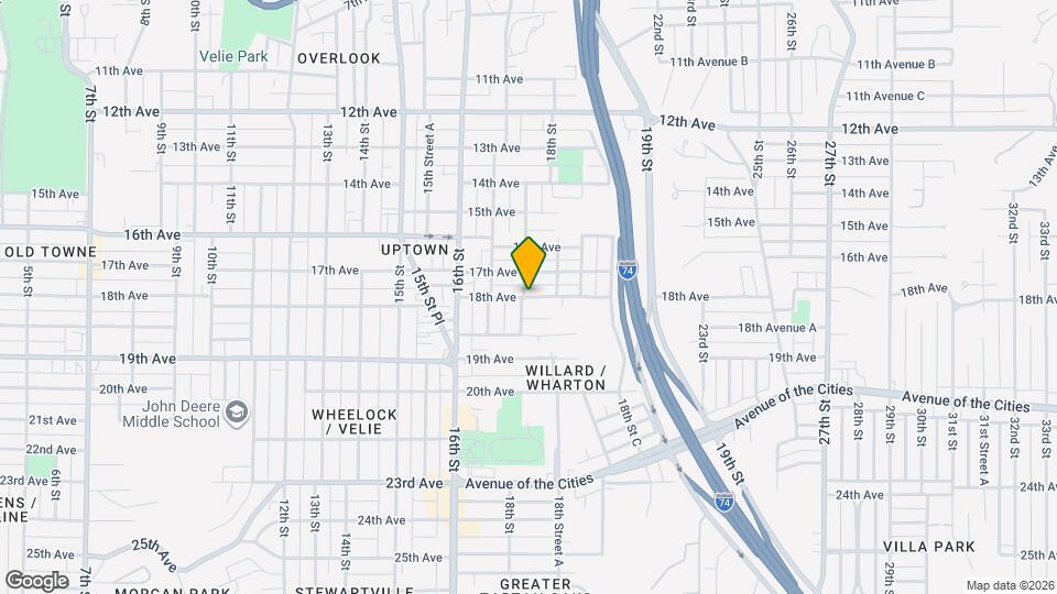 1802 18th Ave Map and Location Details