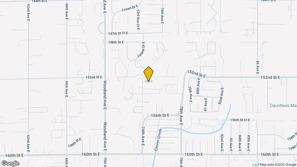 7414 152nd Street Ct E Map and Location Details