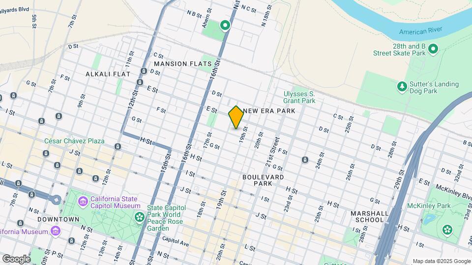 1817 F St Map and Location Details