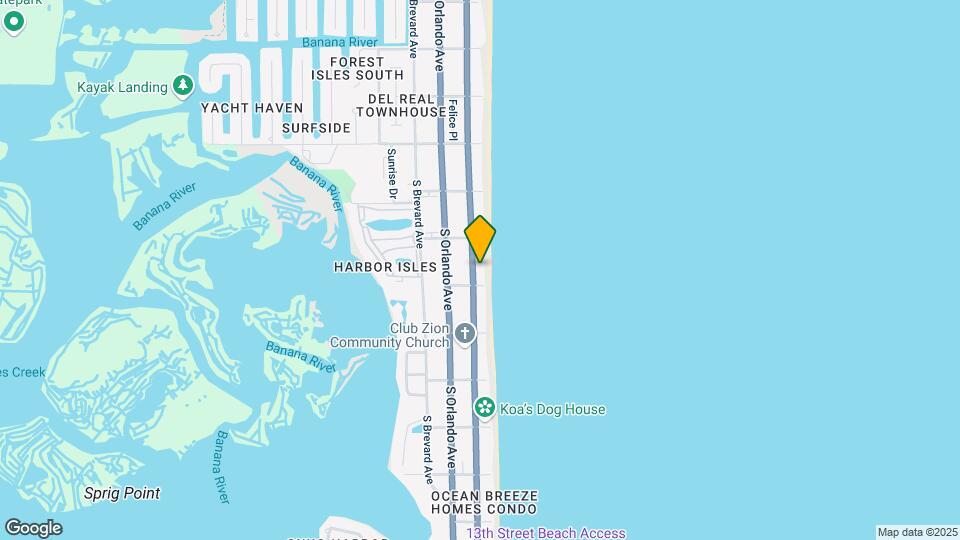659 S Atlantic Ave Map and Location Details
