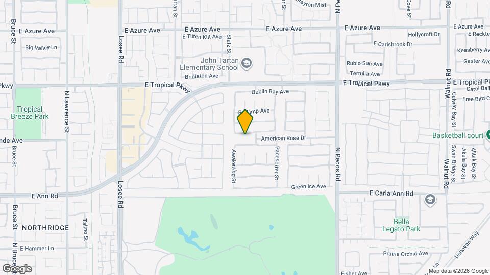 3021 Blush Noisette Ave Mapa y Detalles de la Ubicación