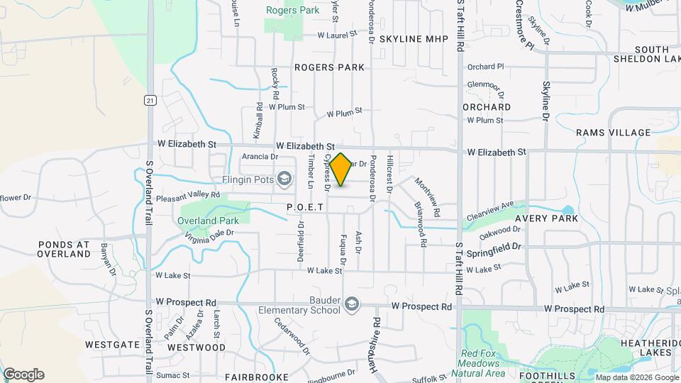 2428 Crabtree Dr Map and Location Details