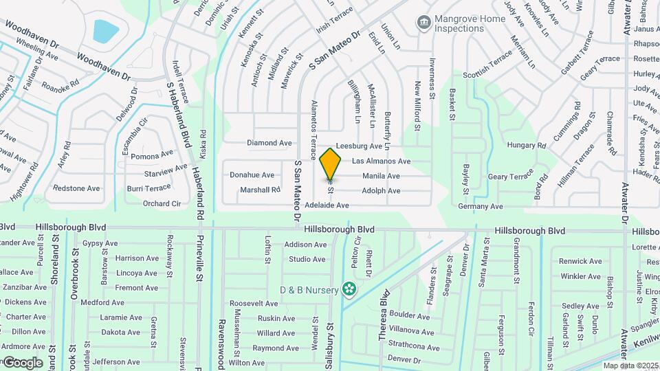 5277 Vantage St Map and Location Details