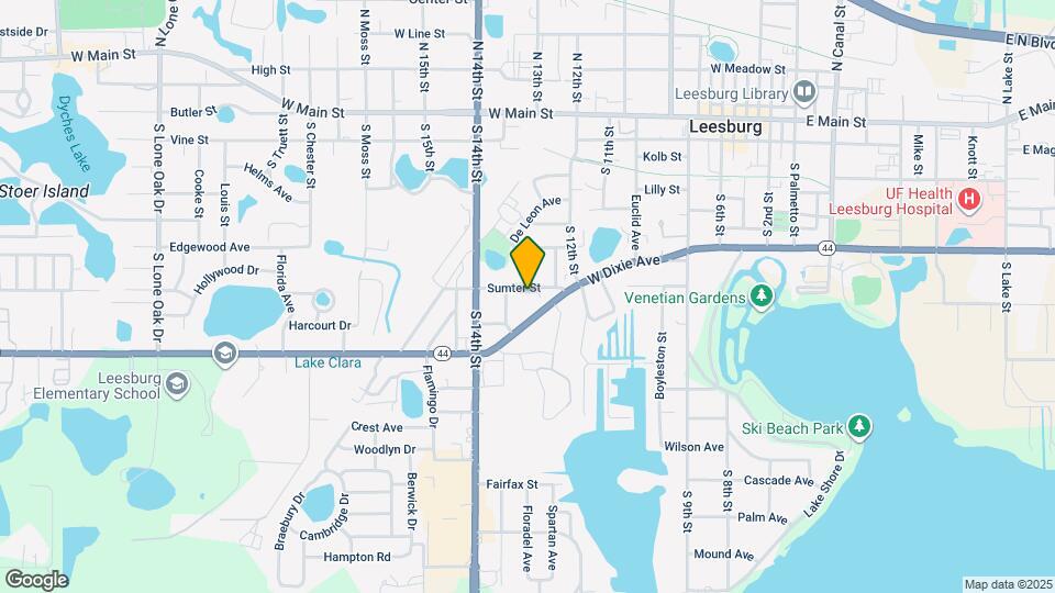 1207 Sumter St, Unit B Mapa y Detalles de la Ubicación