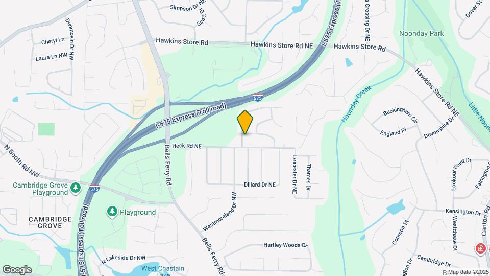 4060 Oak Ferry Dr NE Map and Location Details