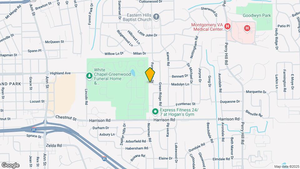758 Forestdale Dr Mapa y Detalles de la Ubicación