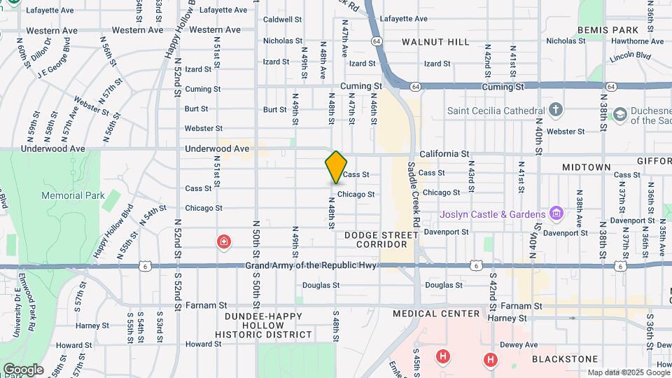 4728 Chicago St Map and Location Details