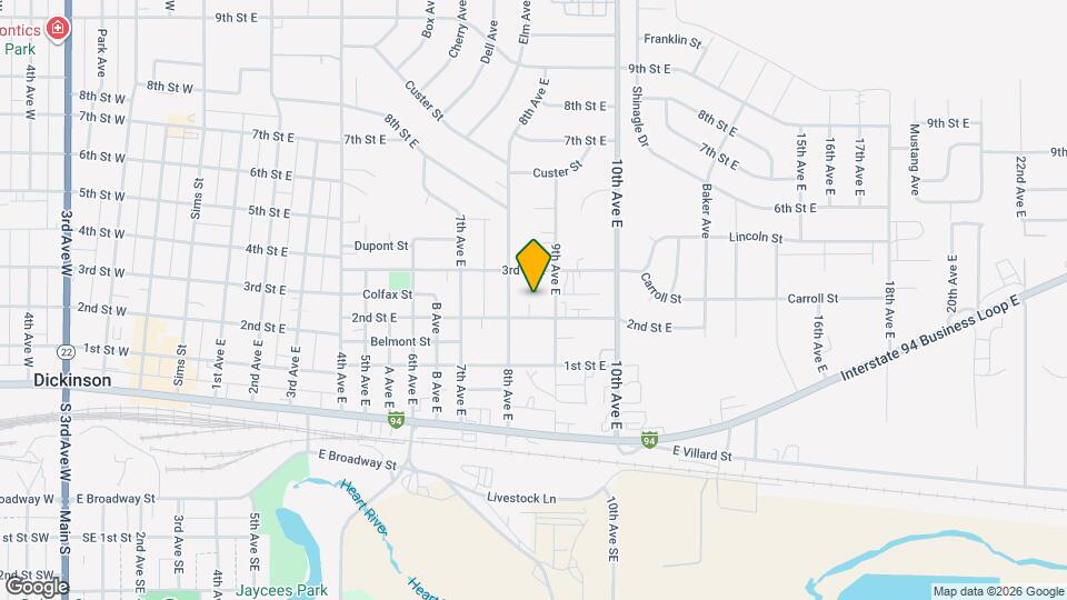 835 2nd St E Map and Location Details