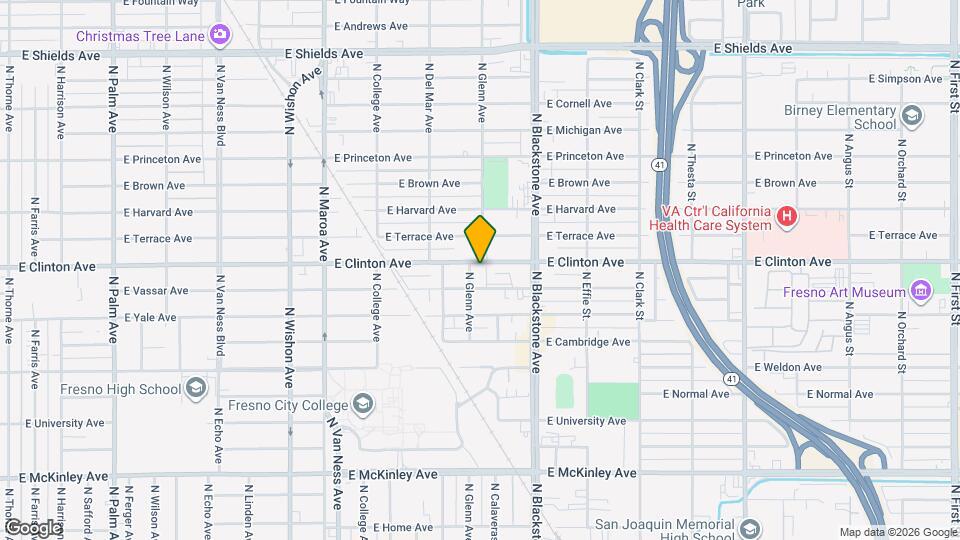 1518 E Clinton Ave Map and Location Details