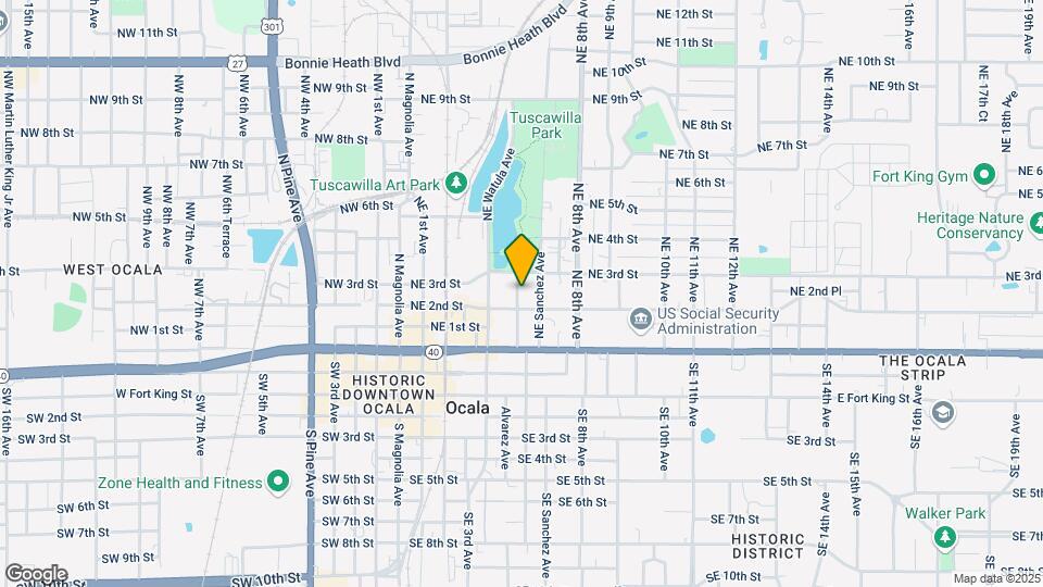 217 NE Tuscawilla Ave Map and Location Details