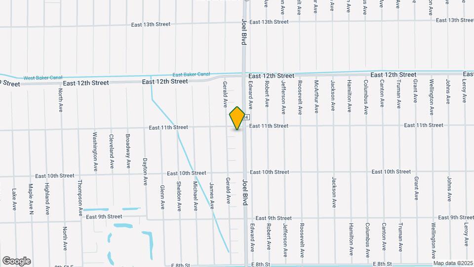 2253 10th Terrace Map and Location Details