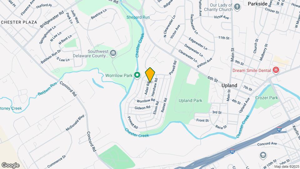 1325 Adair Rd Map and Location Details
