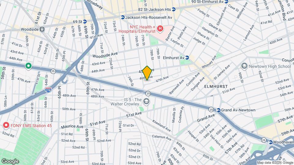 7611 47th Ave Map and Location Details