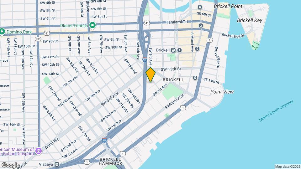 1712 SW 2nd Ave Map and Location Details