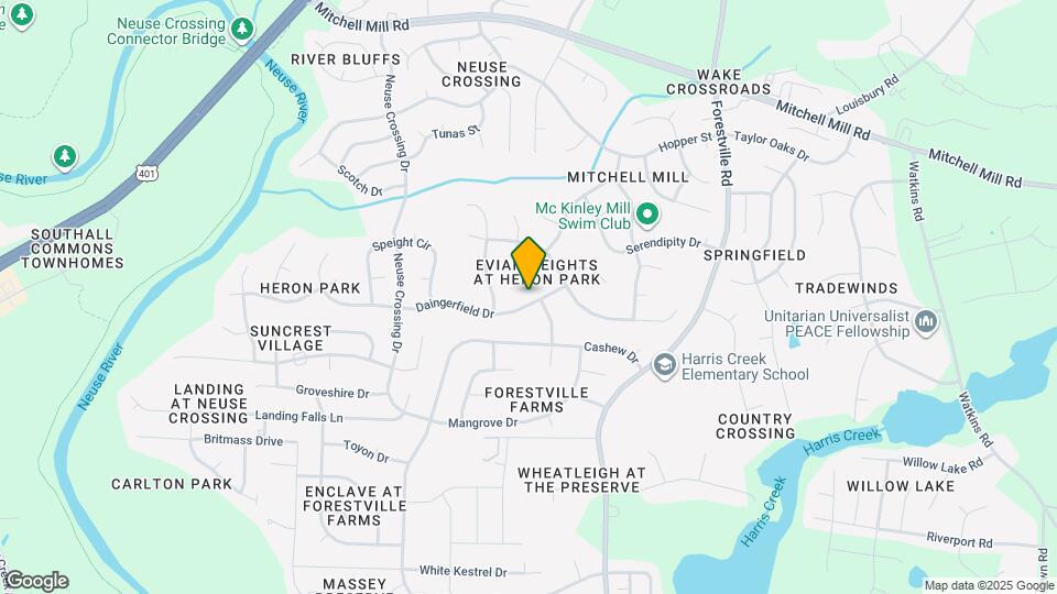 3349 Daingerfield Dr Mapa y Detalles de la Ubicación