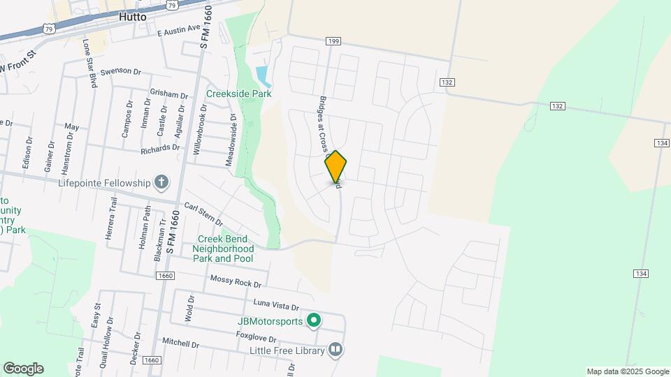 Cross Creek Mapa y Detalles de la Ubicación