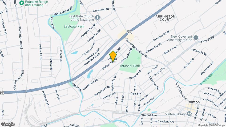 1733 Wallace Ave NE Map and Location Details