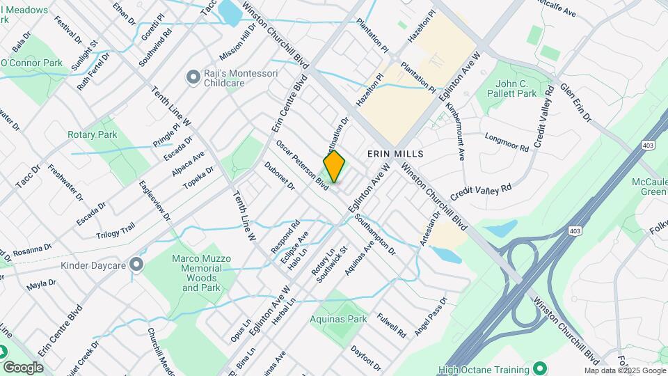 5035-5035 Oscar Peterson Blvd Map and Location Details