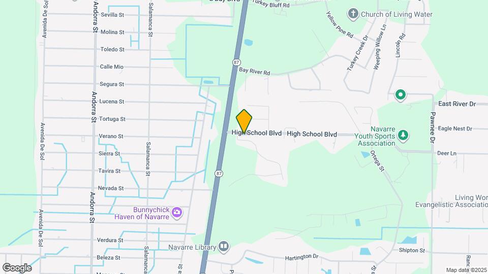 8517 High School Blvd Map and Location Details