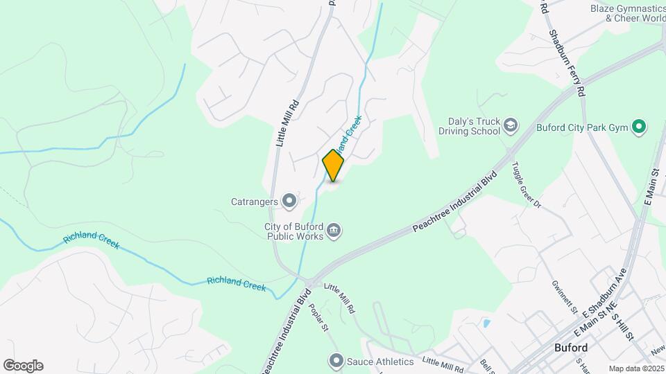 5411 Skylar Creek Ln NE Map and Location Details