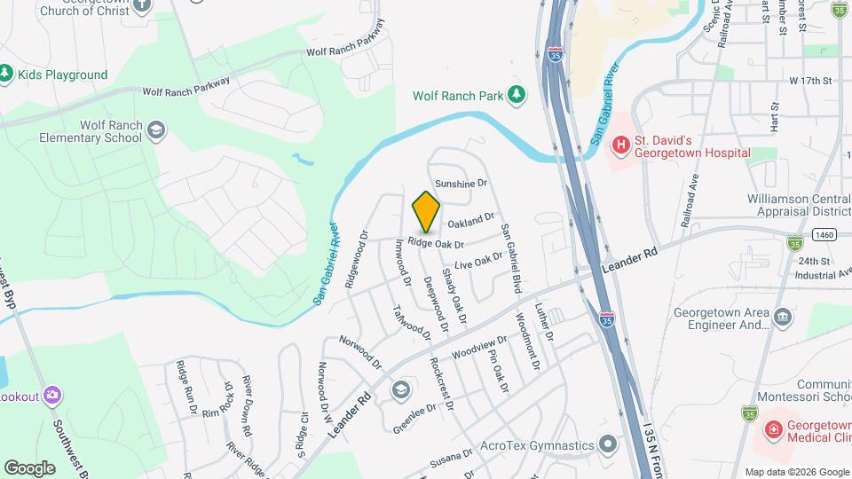 400 Deepwood Dr Map and Location Details