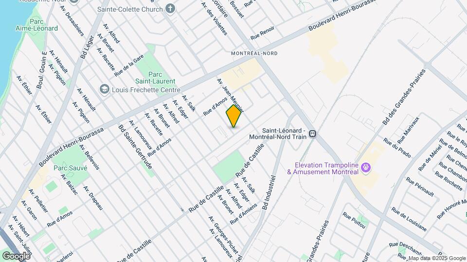 5329-5333 De Charleroi Rue Map and Location Details