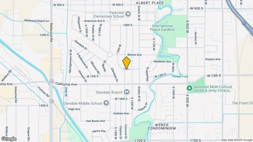 1233 Concord St Map and Location Details